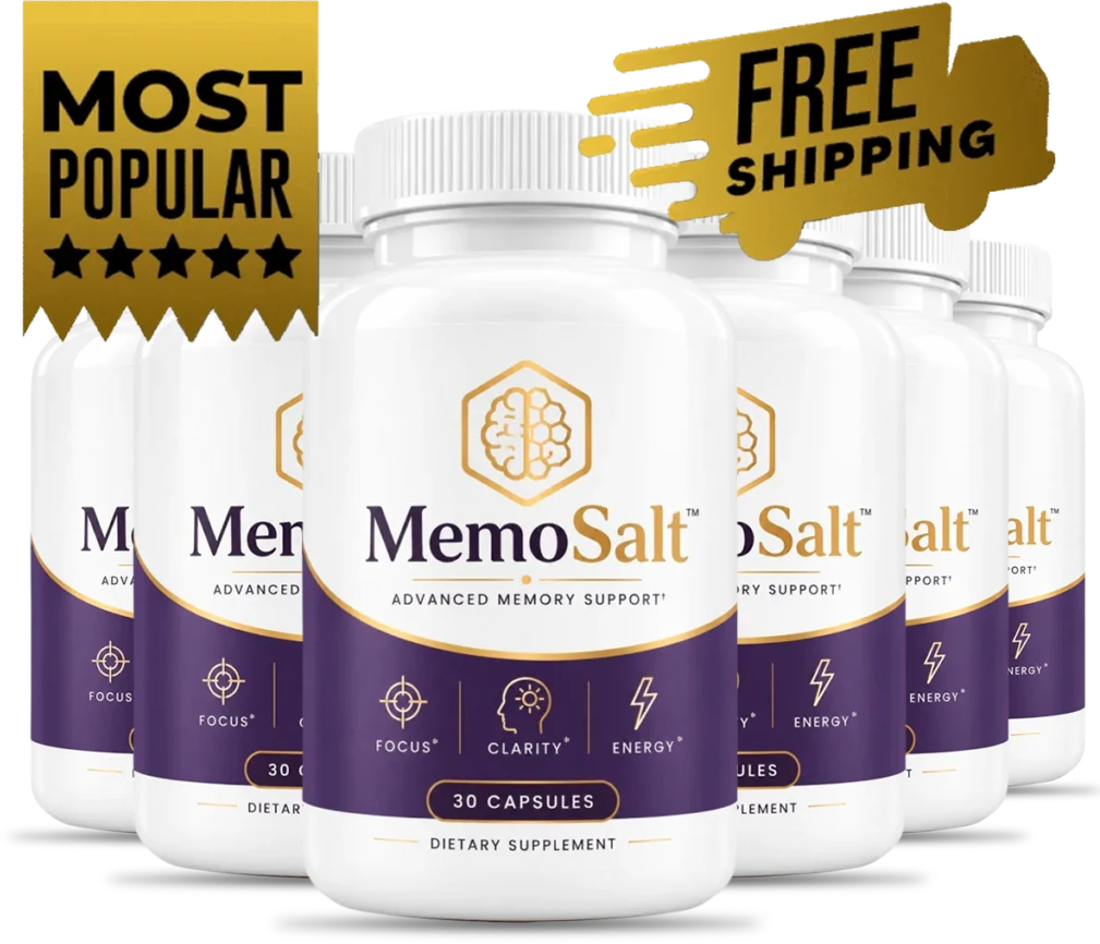 MemoSalt 6 bottle best value package